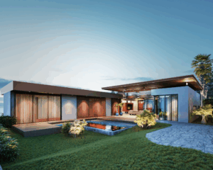 casa de alto padrão no Córrego grande projeto GhiorziTavares